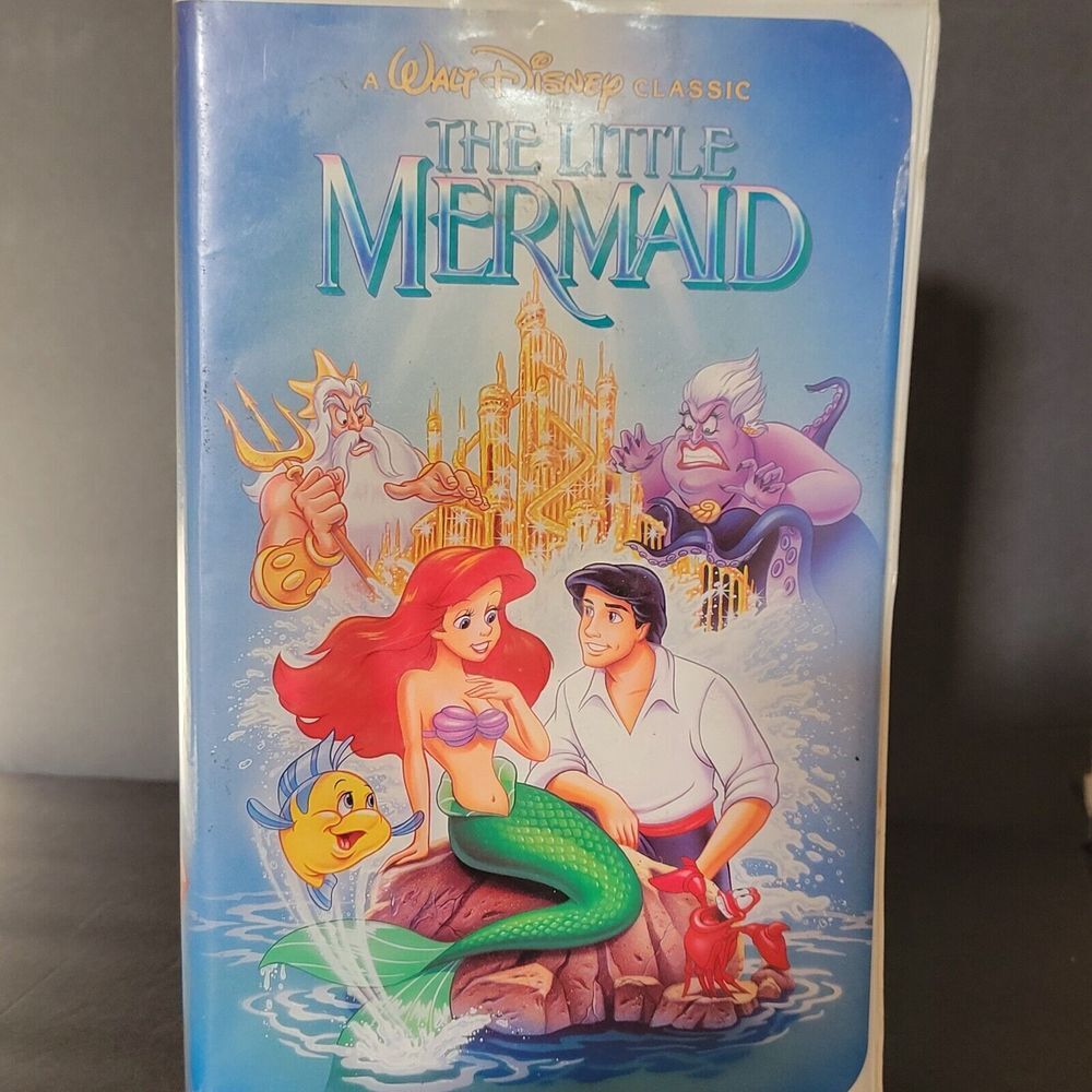 Disney The Little Mermaid (VHS, 1989, Diamond Edition)‎ Original banned edition